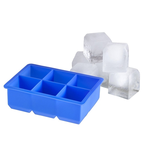 Set of 2 x Large Silicone Ice Cube Cocktail Rock Makers