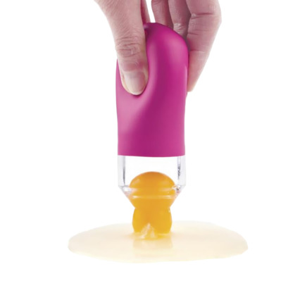 Silicone Sucker Egg Yolk Separator