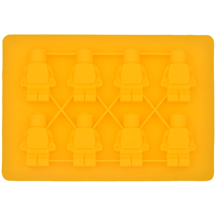 Silicone Lego Block Robot Man Figure Ice Mould Cube Chocolate Baking Making Tray