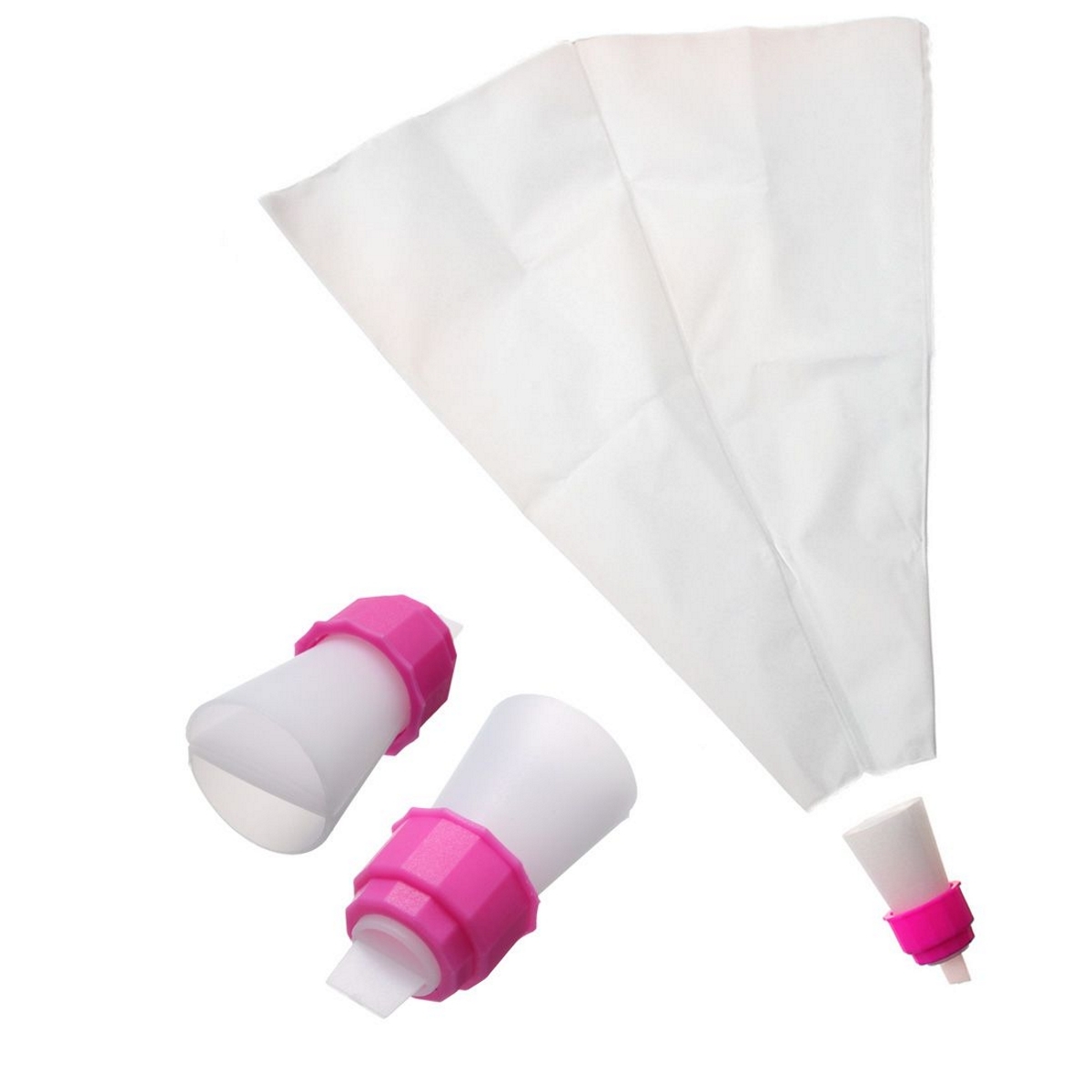 TwoColor Cake Icing Piping Cream Pastry Decorating Bags Colourblocker