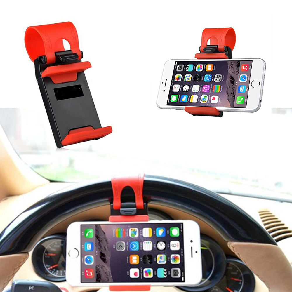 Smartphone Handsfree Steering Wheel Holder