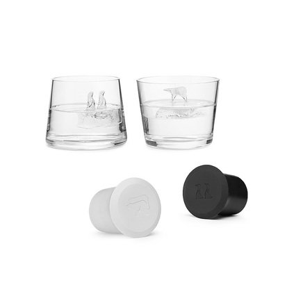 Polar Bear and Penguin Shape Ice Cube Molds Animals Novelty Design Polar Ice  Molds for Drink Silicone Ice Cube Trays With Cover 