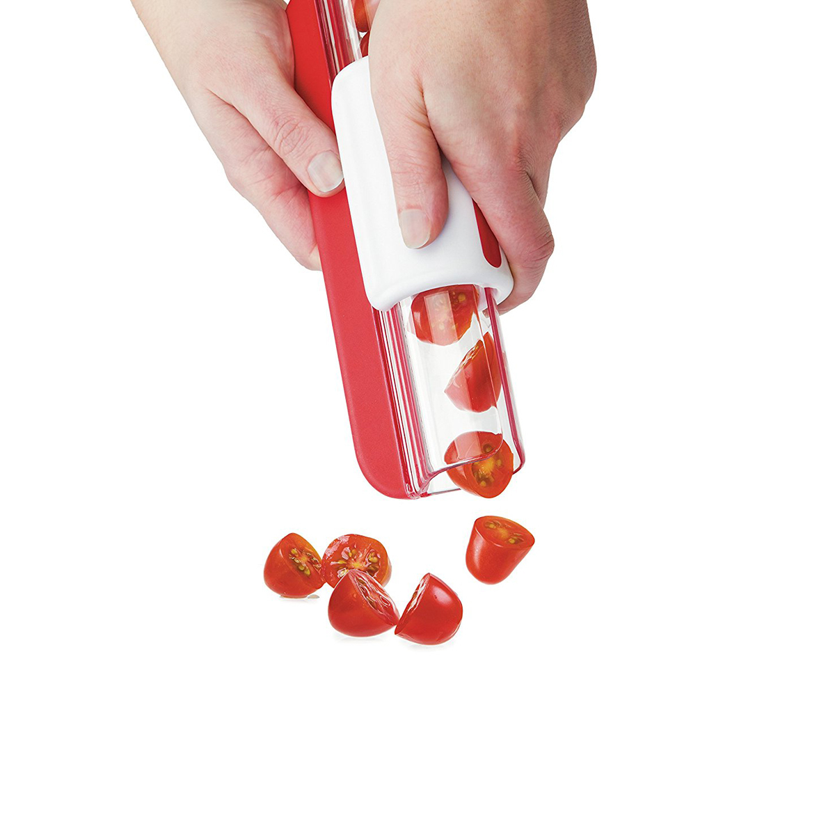 New Smart Slicer Cherry Tomato Slicer Kitchen Vegetable Gadget