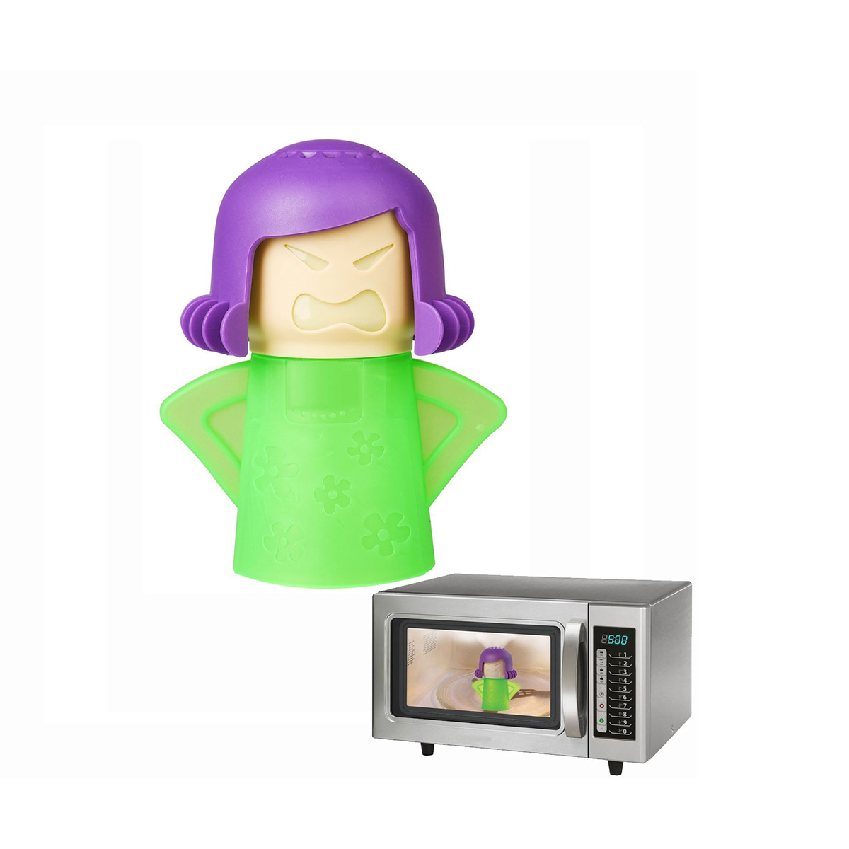 Angry Mom Microwave Cleaner Microwave Oven Steam Cleaner Cartoon