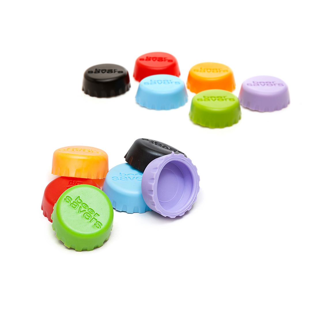 12 x Silicone Beer Savers Bottle Stoppers