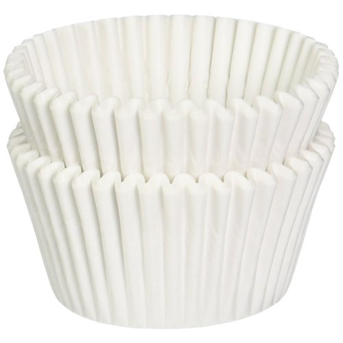 100pcs/Set Best Quality Standard Size White Cupcake Paper