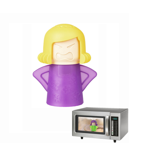 Angry Mamma - Easy Microwave Steam Cleaner - The Amazing Kitchen Grease Cleaning Helper