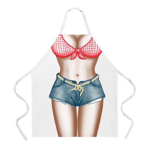 Cartoon Comic Kitchen Cooking Apron (Famer)