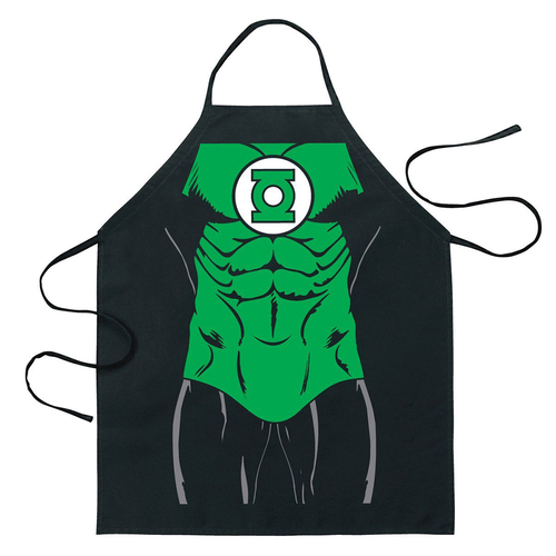Cartoon Comic Kitchen Cooking Apron (Green Lantern)