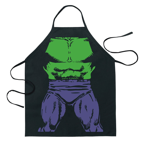 Cartoon Comic Kitchen Cooking Apron (Incredible Hulk)