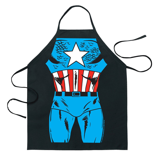 Cartoon Comic Kitchen Cooking Apron (Captain)
