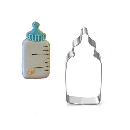 Stainless Steel Baby Milk Pot Bottle Stainless Steel Cake Biscuit Cookie Cutter Baking Mold Tool