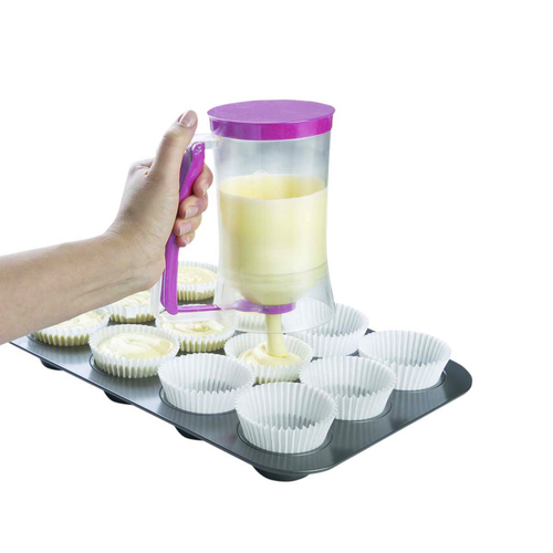 900ml Cupcake Pancake Cake Batter Dispenser Mix Pastry Jug Baking Maker Tools