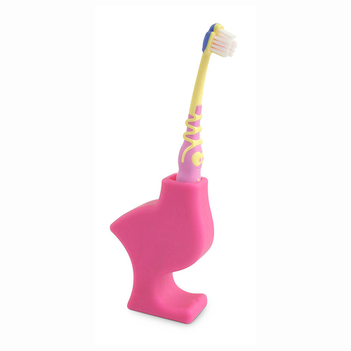 Creative Kids Animal Toothbrush Holder Stand - Cute Bird Design