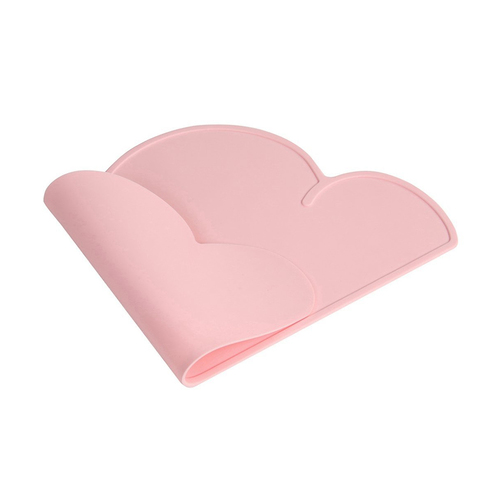 Food Grade Silicone Slip Resistant Cloud Placemat for Baby/Kid/Children
