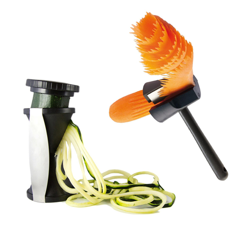 Julienne Vegetable Slicer and Garnisher Vegetable Cutter Kitchen Set 