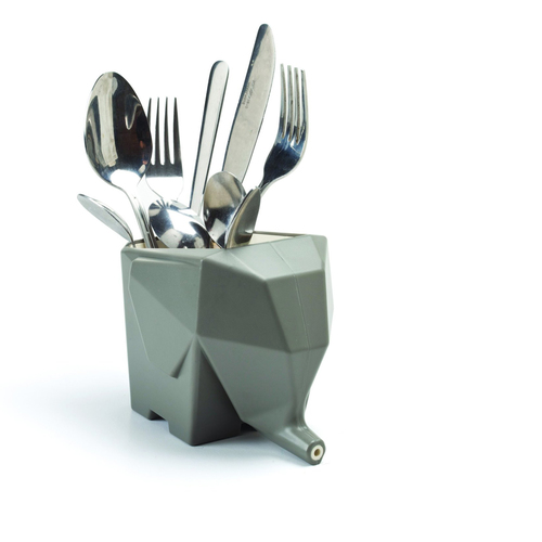 Super Smart Elephant Sink Draining Cutlery Holder