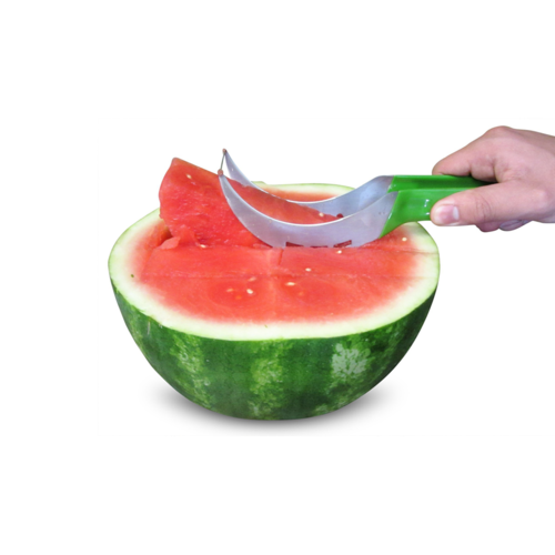 Watermelon Slicer, No Mess, Neat Easy With Juicy Slices Of Melon, Fruit Slicer Multi-Purpose Stainless Steel, Smart Kitchen Gadget, Dishwasher Safe