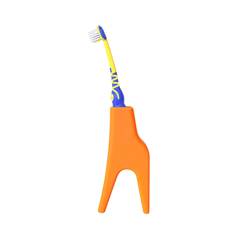 Creative Kids Animal Toothbrush Holder Stand - Cute Giraffe Shape Design
