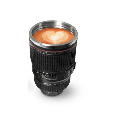 Geeky Camera Lense Coffee Mug