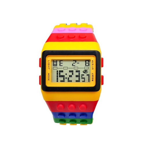 Cool Classic Lego Inspired Retro Digital Watch