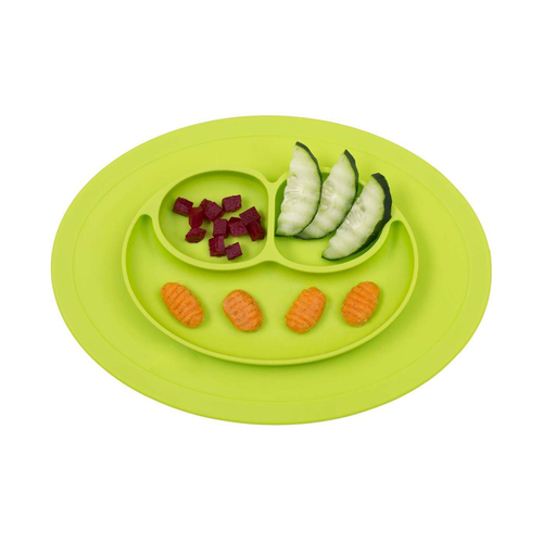 Silicone BPA Free Toddler Plate Non-Slip Mess Free Feeding Tray