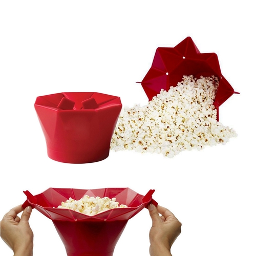 Microwave Silicone Popcorn Maker Popcorn Poppers