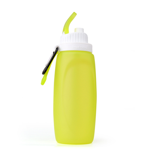 HydraFlex - Portable Collapsible BPA Free Silicone Flexible Sports Drink Bottle