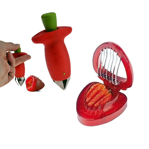 Strawberry Huller, Corer & Slicer Prep Kit