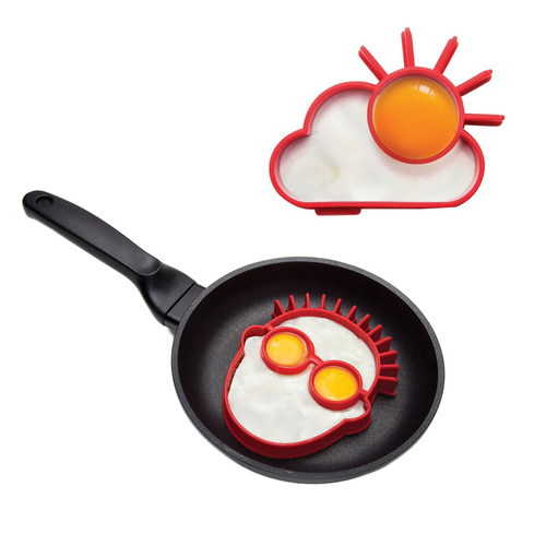 Sunny-Side with the Egg Man Silicone Mould Breakfast Set