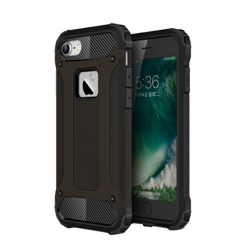 Rugged Armour iPhone 7 Case - Toughest Lightweight Protection - Dual Design Slim TPU PC Combination Cover